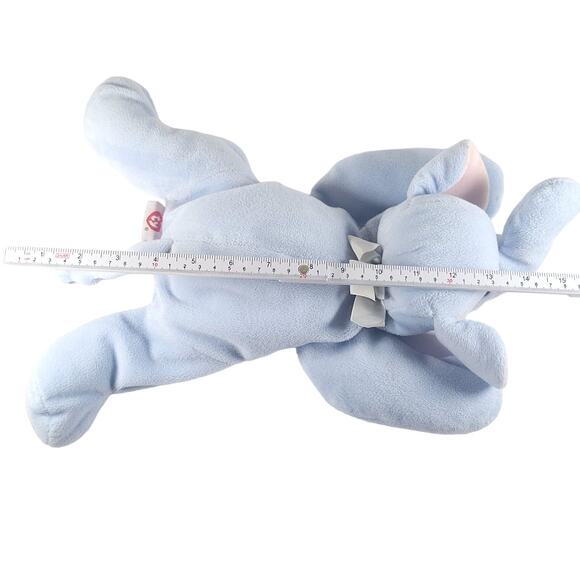 TY Beanie Baby Blue Elephant Plush Soft Toy 15" Floppy Soft 1996 Vintage - Picture 6 of 11